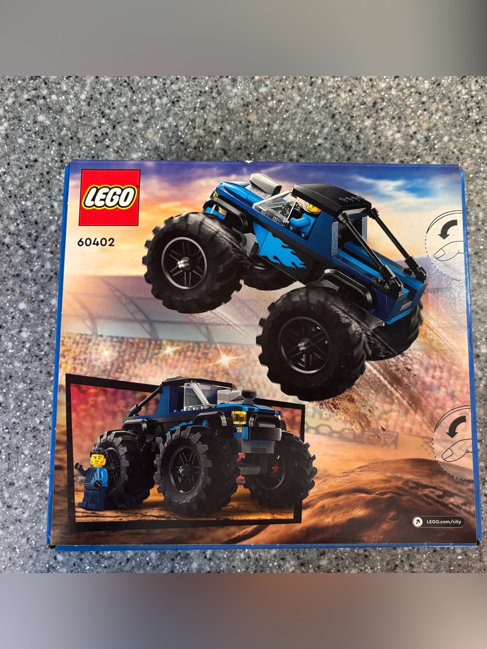 Lego Blue & Black Monster Truck Building Set
